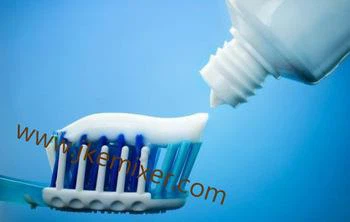 Toothpaste production