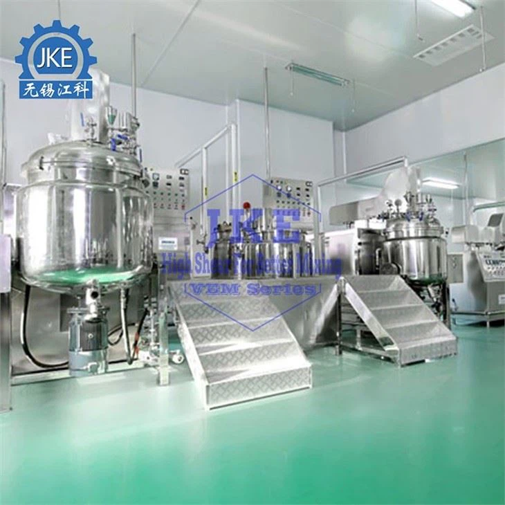Vacuum Homogenizer Mixer With Emulsification Pump